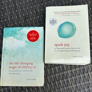 Marie Kondo Book Set: Spark Joy and The Life Changing Magic Art of Tidying Up